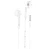 AURICULARES ST  CABLE JACK 3 5mm TEC1001 BLANCOS