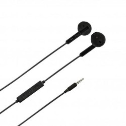 AURICULARES ESTEREO CABLE MICRO DCU NEGROS