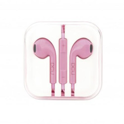 AURICULARES ESTEREO CABLE MICRO DCU ROSA
