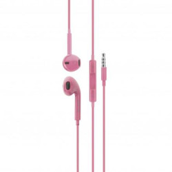 AURICULARES ESTEREO CABLE MICRO DCU ROSA