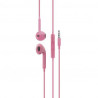 AURICULARES ESTEREO CABLE MICRO DCU ROSA