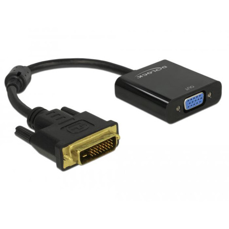 ADAPTADOR DVI-D 24 1 MACHO  DIGITAL  - VGA HEMBRA