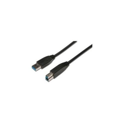 CABLE USB A B MACHO-MACHO 0 5M