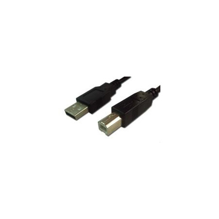 CABLE USB 2 0  TIPO A MACHO- TIPO B MACHO 5M