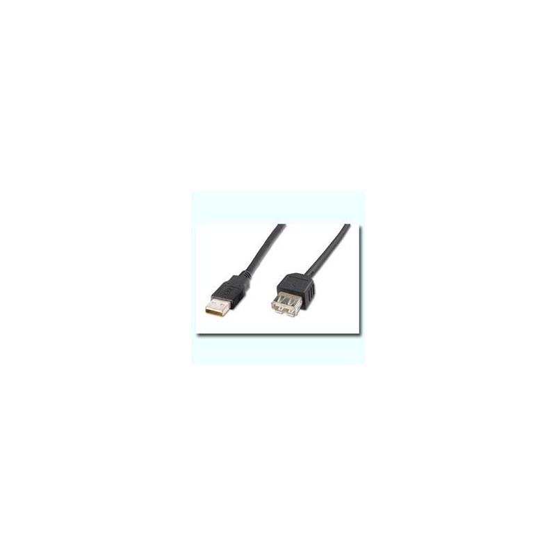 CABLE USB 2 0 TIPO A MACHO-HEMRA 1 METRO
