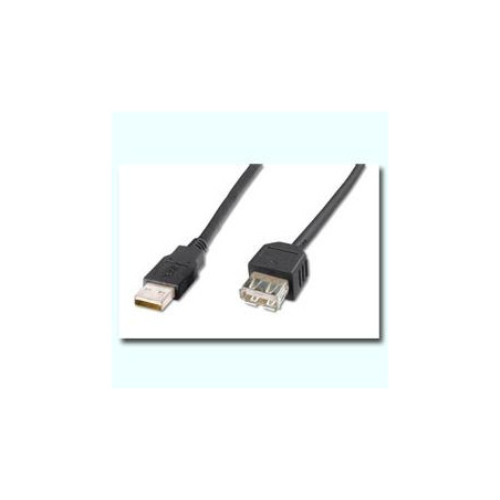 CABLE USB 2 0 TIPO A MACHO-HEMRA 1 METRO