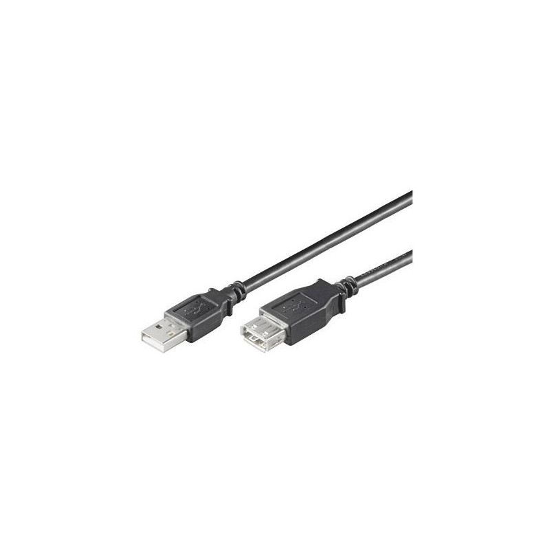 CABLE USB 2 0 TIPO A MACHO-HEMBRA 5M