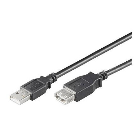 CABLE USB 2 0 TIPO A MACHO-HEMBRA 5M