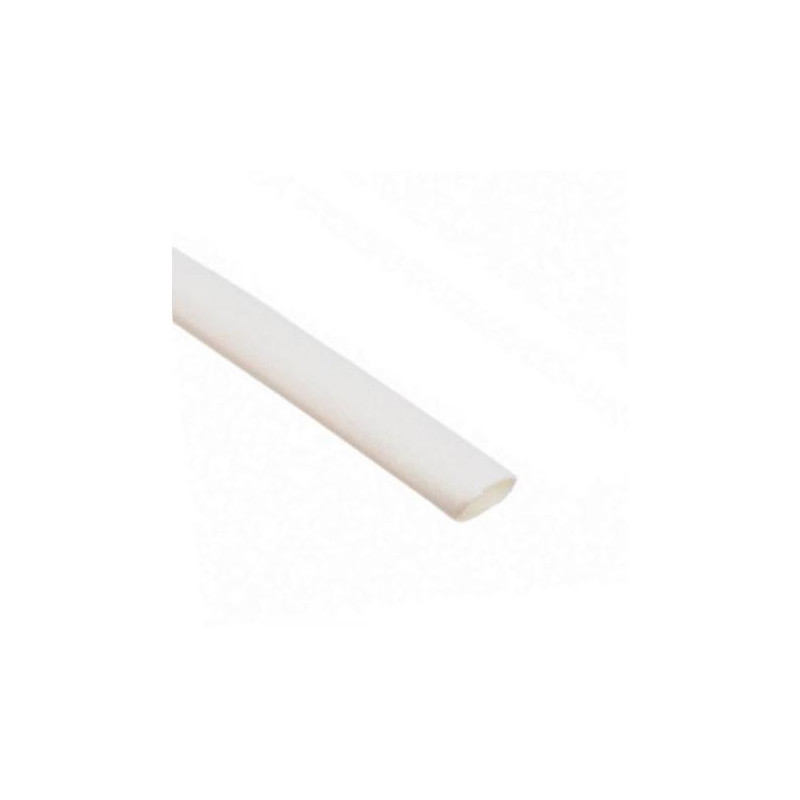 TUBO TERMORETRACTIL 1 TIRA BLANCA 12 7 MM BLANCO