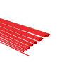 TUBO TERMORETRACTIL 1 TIRA ROJO 12 7X1220MM ROJO