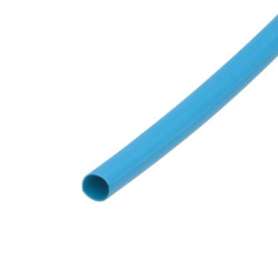 TUBO TERMORETRACTIL DIAMETRO 1 2mm X 1 20m AZUL