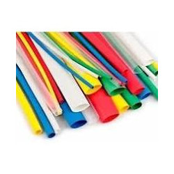 TUBO TERMORETRACTIL DIAMETRO 1 2mm X 1 20m AZUL