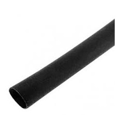 TUBO TERMORRETRACTIL DIAMETRO 19mm X 1 20m NEGRO