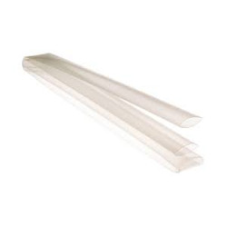 TUBO TERMORETRACTIL DIAMETRO 2 4mm X 1 2m TRANSP 
