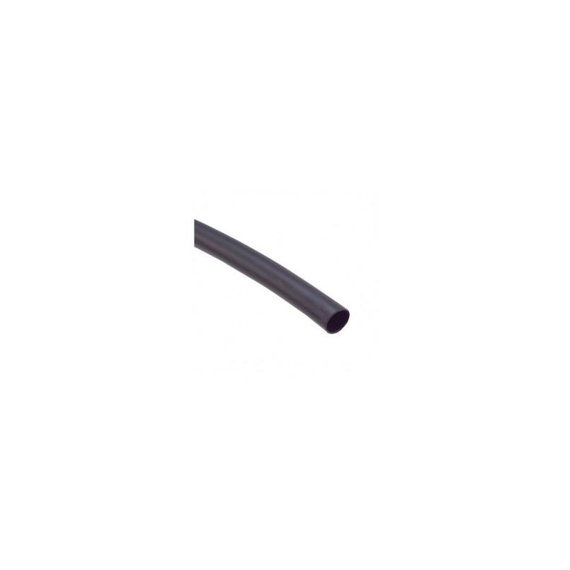 TUBO TERMORETRACTIL DIAMETRO 4 8mm X 1 20m NEGRO TUBO TERMORETRACTIL DIAMETRO 4 8mm X 1 20m NEGRO