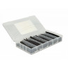 CAJA 100 UDS TUBO TERMORRETRACTIL NEGRO 10 cms
