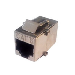 ADAPTADOR PANEL RJ45 CAT 6 FTP HEMBRA-HEMBRA