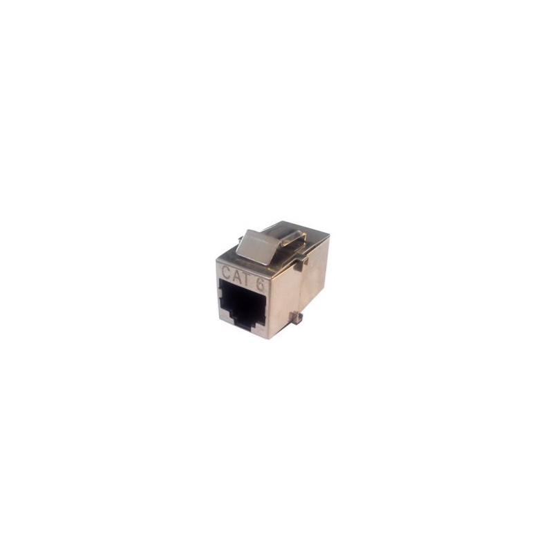 ADAPTADOR PANEL RJ45 CAT 6 FTP HEMBRA-HEMBRA