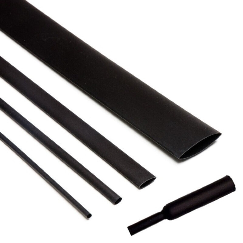 TUBO TERMORRETRACTIL ESTANCO Ø 6mm X 1 20m NEGRO TUBO TERMORRETRACTIL ESTANCO Ø 6mm X 1 20m NEGRO