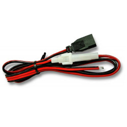 CABLE ALIMENTACION EMISORA CB 3 PINES C/PORTAFUSIB