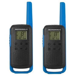 PAREJA DE WALKIES PMR MOTOROLA T62 COLOR AZUL