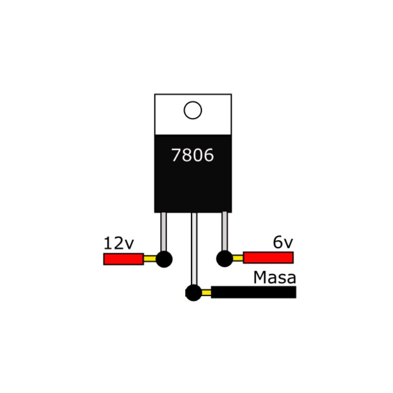 ESTABILIZADOR DE TENSION 7806 ESTABILIZADOR DE TENSION 7806
