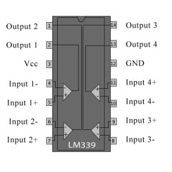 C I LM-339 14 P  HA17339