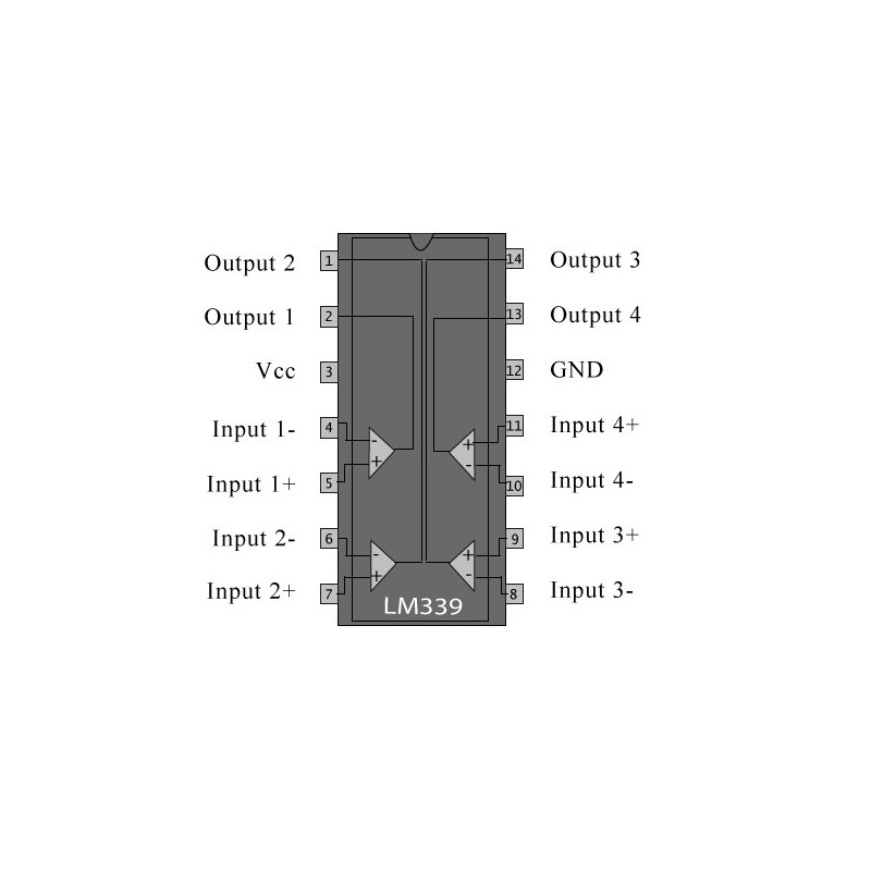 C I LM-339 14 P  HA17339