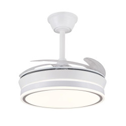 VENTILADOR MODELO DIANA-L 30W 4 ASPAS BLANCO