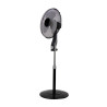 VENTILADOR DE PIE MAGICO NEGRO 45W 102-120CM