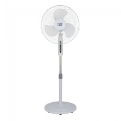 VENTILADOR DE PIE ETESIO BLANCO 40W 105-130CM