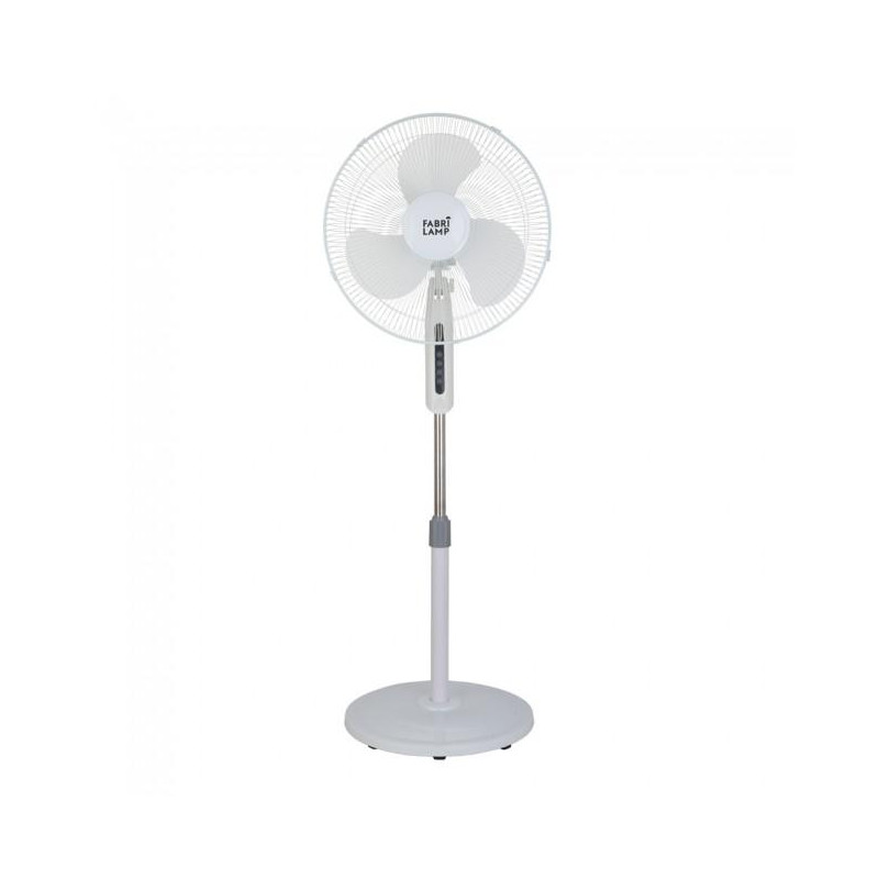 VENTILADOR DE PIE ETESIO BLANCO 40W 105-130CM