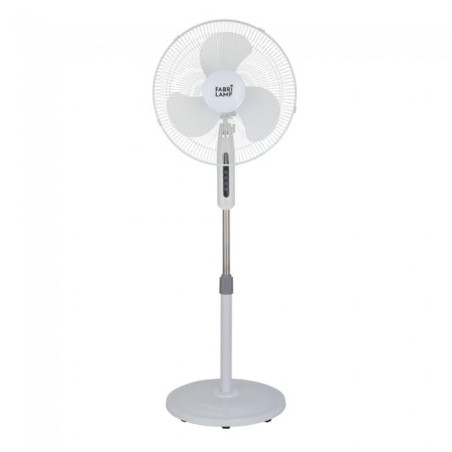 VENTILADOR DE PIE ETESIO BLANCO 40W 105-130CM