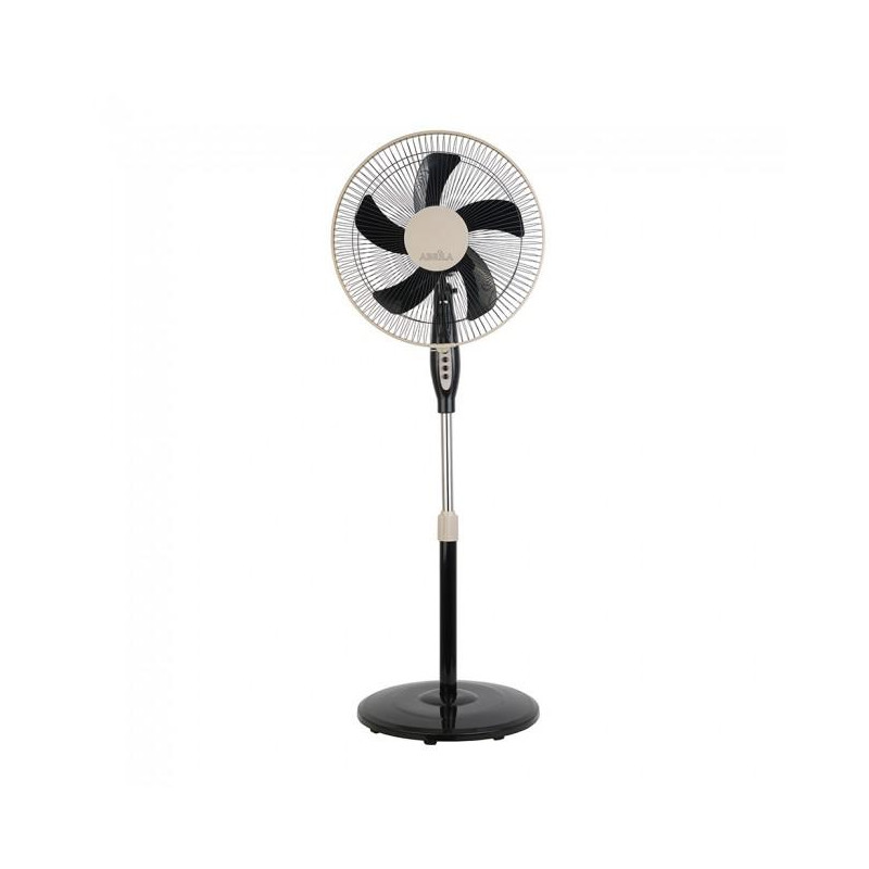 VENTILADOR DE PIE BELMONTE NEGRO 45W 103-125CM 