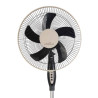 VENTILADOR DE PIE BELMONTE NEGRO 45W 103-125CM 