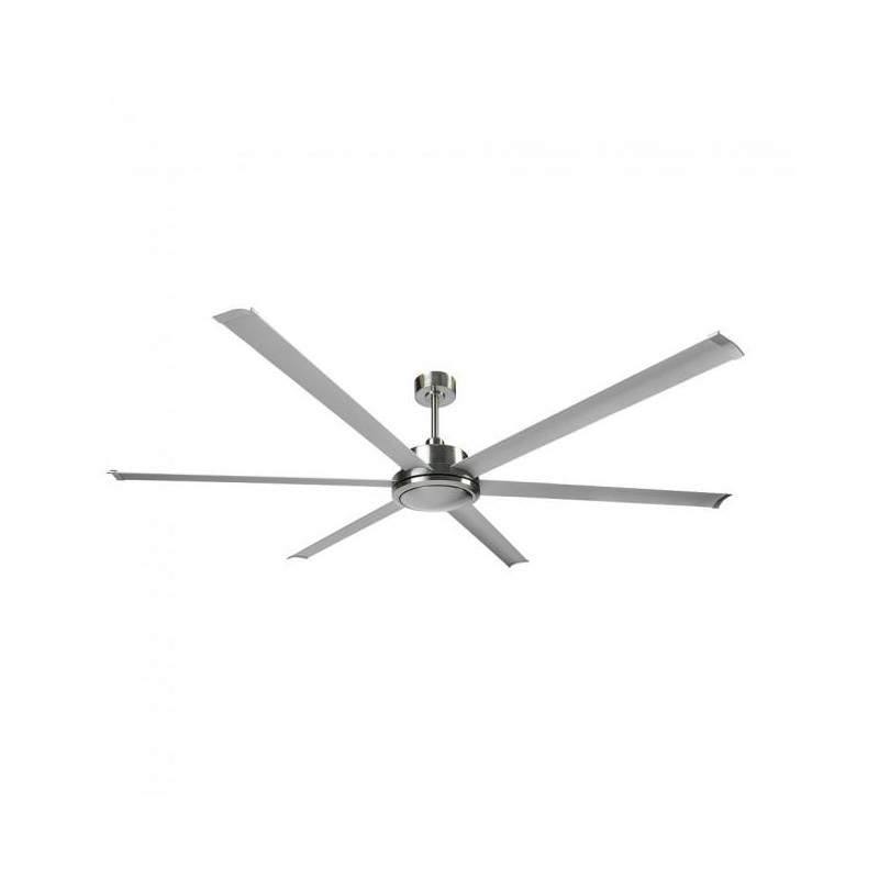 VENTILADOR TECHO SANSON NIQUEL 214CM 6 ASPAS