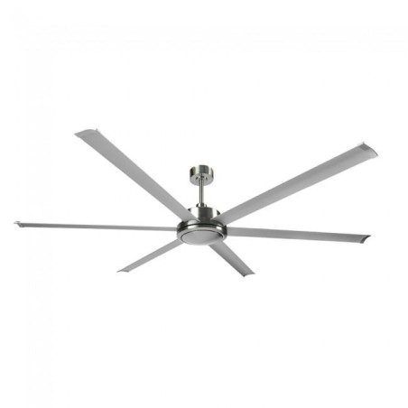 VENTILADOR TECHO SANSON NIQUEL 214CM 6 ASPAS