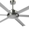 VENTILADOR TECHO SANSON NIQUEL 214CM 6 ASPAS