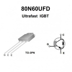 TRANSISTOR 80N60UFTU