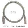 LATIGUILLO UTP CAT 6A 5M GRIS COBRE LSZH