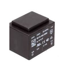 TRANSFORMADOR ENCAPSULADO 230VCA - 12VCA 2 1VA