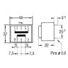 TRANSFORMADOR ENCAPSULADO 230 24V 5VA