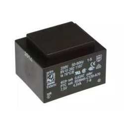 TRANSFORMADOR ENCAPSULADO 230VCA - 7 5VCA 4 5VA