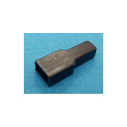 FUNDA PARA TERMINAL FASTON HEMBRA 4 8mm NEGRA
