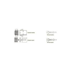 JUEGO MACHO-HEMBRA 12 VIAS COPAIN SERIE 620