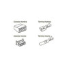 CONJUNTO CAJA CONECTORA 4 VIAS 