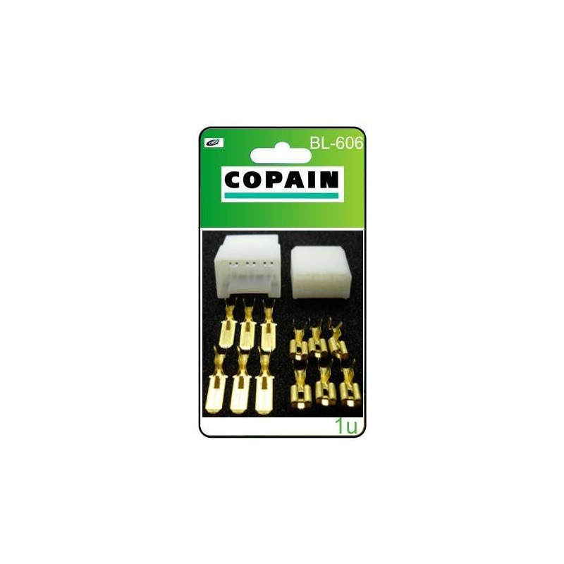 CONJUNTO CAJA CONECTORA 6 VIAS