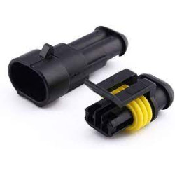 CONECTOR ESTANCO COMPLETO 2 VIAS