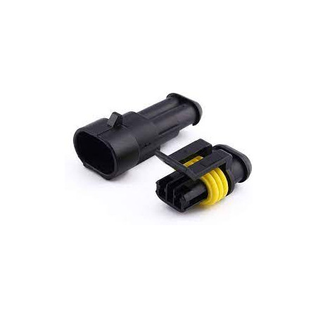 CONECTOR ESTANCO COMPLETO 2 VIAS