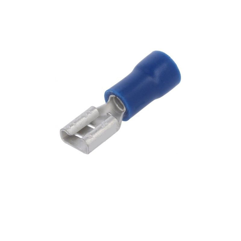 TERMINAL FASTON HEMBRA 4 8 PREAISLADO AZUL 2 5mm TERMINAL FASTON HEMBRA 4 8 PREAISLADO AZUL 2 5mm